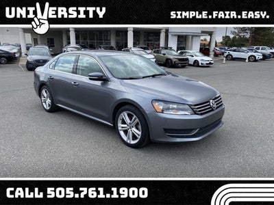 2014 Volkswagen Passat SE w/Sunroof