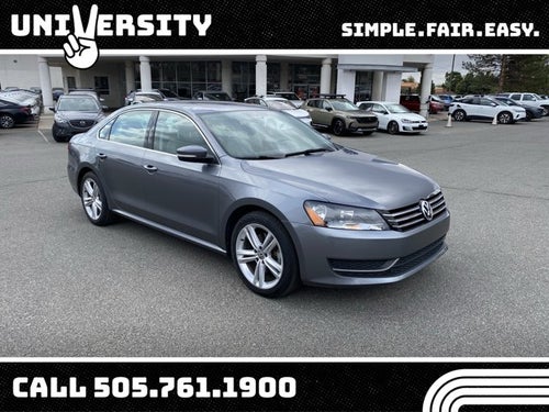 2014 Volkswagen Passat SE w/Sunroof