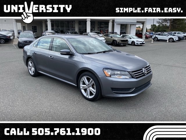 2014 Volkswagen Passat SE w/Sunroof