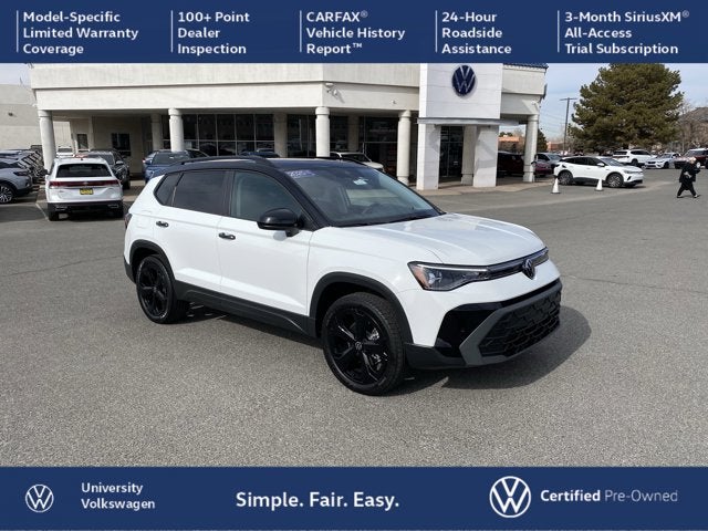 2025 Volkswagen Taos 1.5T SE Black