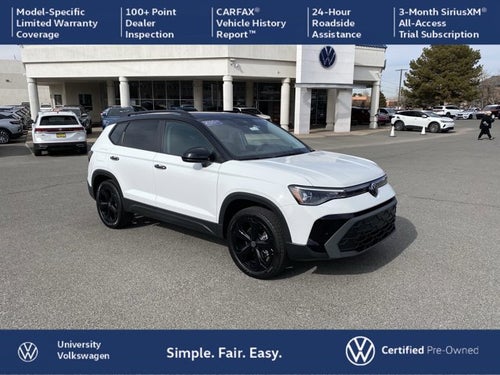 2025 Volkswagen Taos 1.5T SE Black