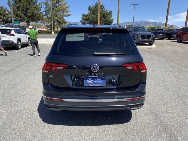 2022 Volkswagen Tiguan 2.0T SE