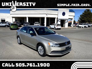 2015 Volkswagen Jetta 2.0L S