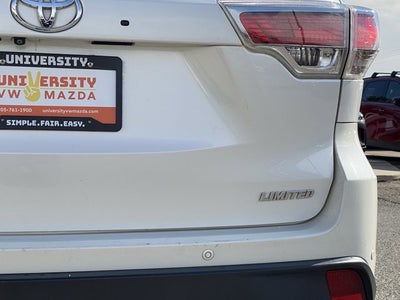 2016 Toyota Highlander Limited Platinum V6