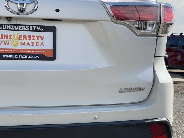 2016 Toyota Highlander Limited Platinum V6