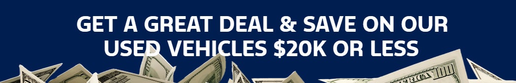 Used Vehicles $20k or less